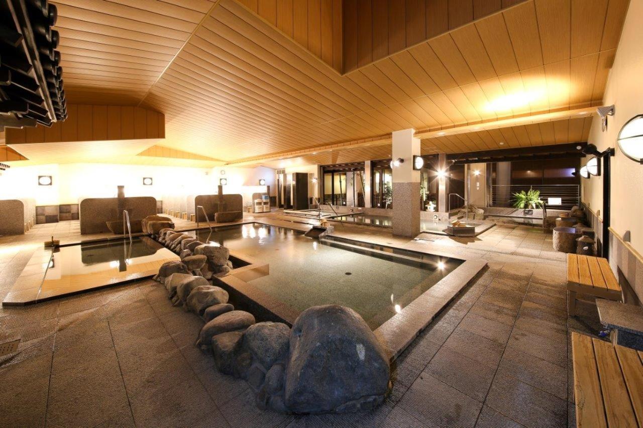 Kobe Harbor Land Onsen Manyo-Club Hotel Exterior foto